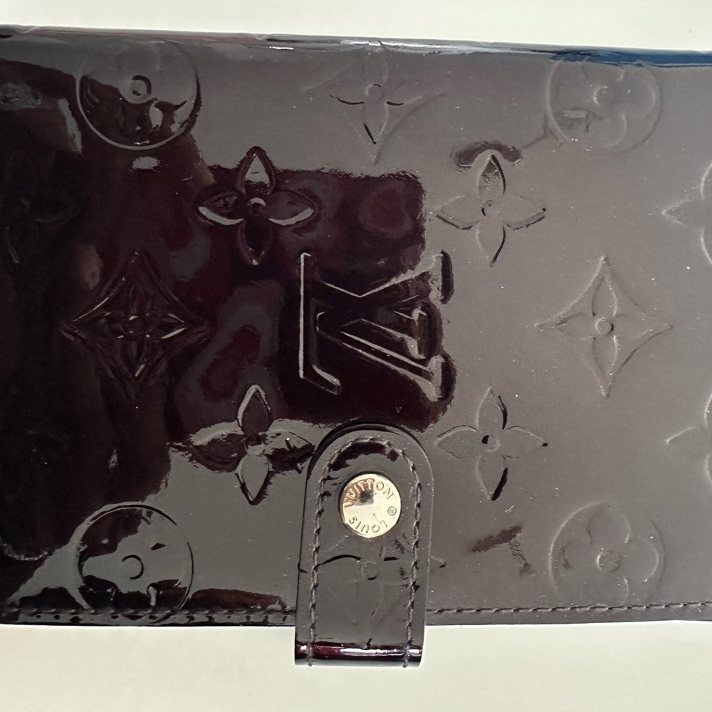 Louis Vuitton Black Patent Agenda